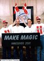 At Make Magic, 2001