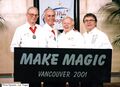 At Make Magic, 2001