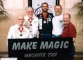 At Make Magic, 2001