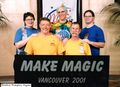 At Make Magic, 2001