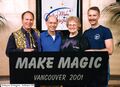 At Make Magic, 2001