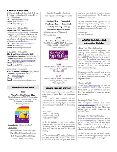 File:2006.04 Newsletter IAGSDC v.1 no.5 Spring 2006.pdf