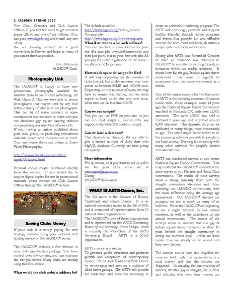 File:2007.04 Newsletter IAGSDC v.1 no.6 Spring 2007.pdf