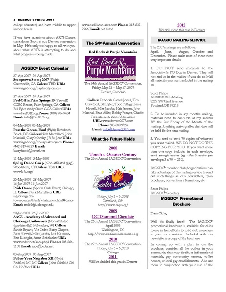 File:2007.04 Newsletter IAGSDC v.1 no.6 Spring 2007.pdf
