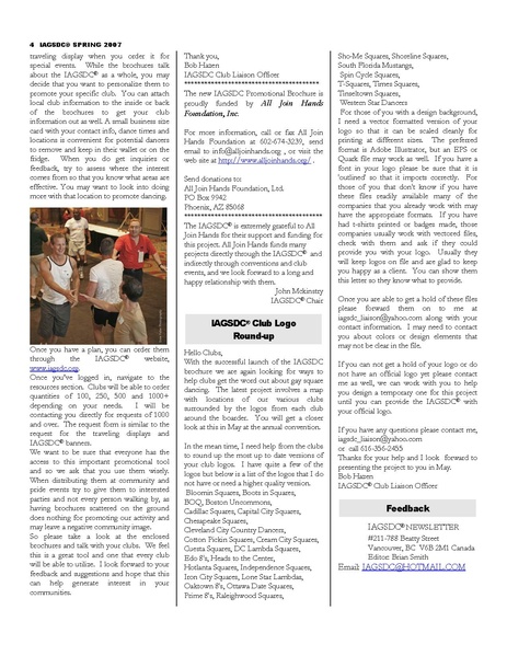 File:2007.04 Newsletter IAGSDC v.1 no.6 Spring 2007.pdf