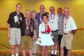 Inaugural recipients of 25-year medallion