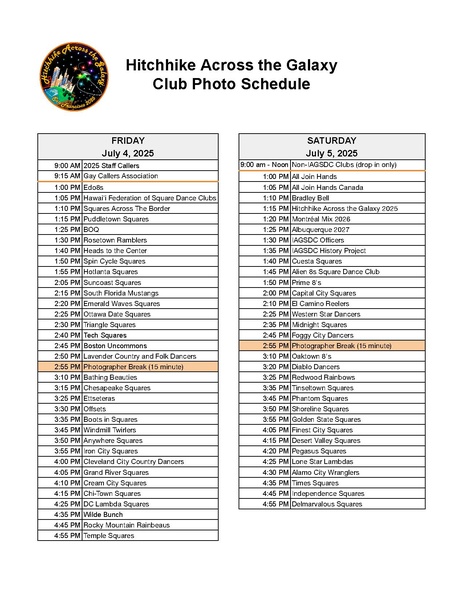 File:2025.07.04 Photo Schedule IAGSDC Hitchhike Across The Galaxy.pdf