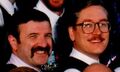 With his partner Carl Smith (R) at Stars & Squares Forever, 1994