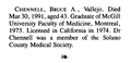 Obituary (The Western Journal of Medicine)