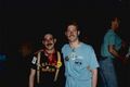 Chris Ricciotti and James Ozanich at Peel The Apple, 1989