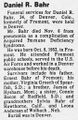 Obituary (Fremont Tribune)