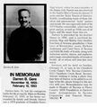 Obituary (Seattle Gay News)