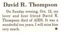 Obituary (Bay Area Reporter)
