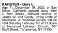 Obituary (The Buffalo News)
