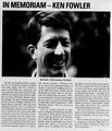 Obituary (Seattle Gay News)