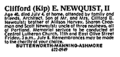 Obituary (Seattle Post-Intelligencer')