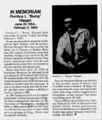 Obituary (Seattle Gay News)