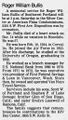 Obituary (The Oregonian)