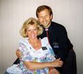 Terry and the real Sybil. Terry's drag persona Sybil, was named after his real-life ex-wife.