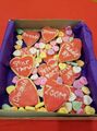 Cookies baked by Terry for Valentine's Day, 2017