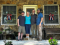Tina Steger and John Steger with her two sons, Christopher and Micheal (Mike).