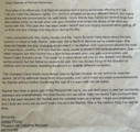 Rachel's termination letter given by Ashley Phipps