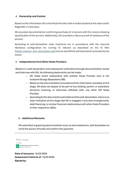 File:18 09 Compliance Assessment Geeta Kalwani signed.pdf