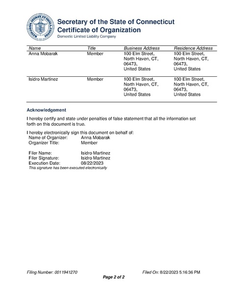 File:Certificate Of Organization.pdf