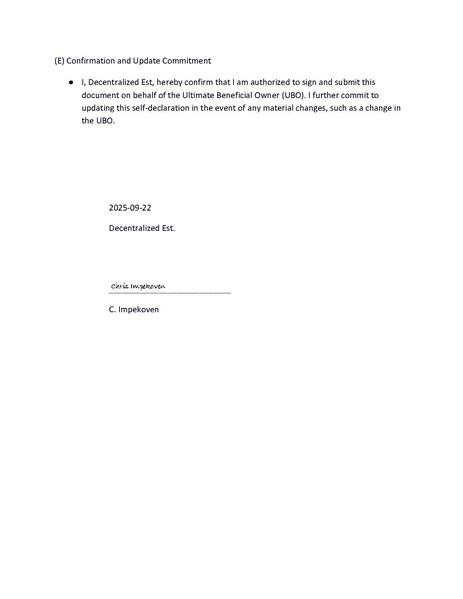 File:Identity and Compliance Declarations Decentralized Corrected.pdf