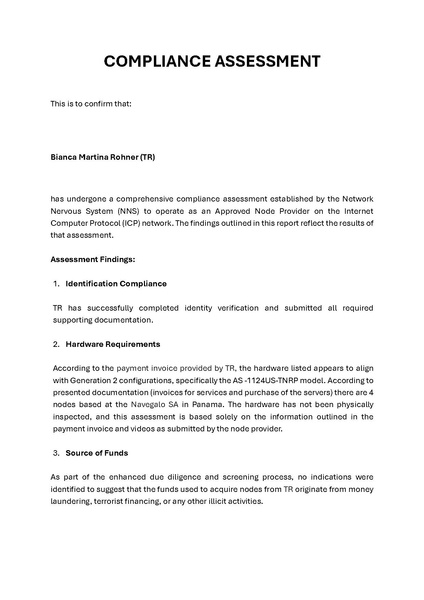 File:NEW 25 08 Compliance Assesment Bianca Martina Rohner signiert.pdf