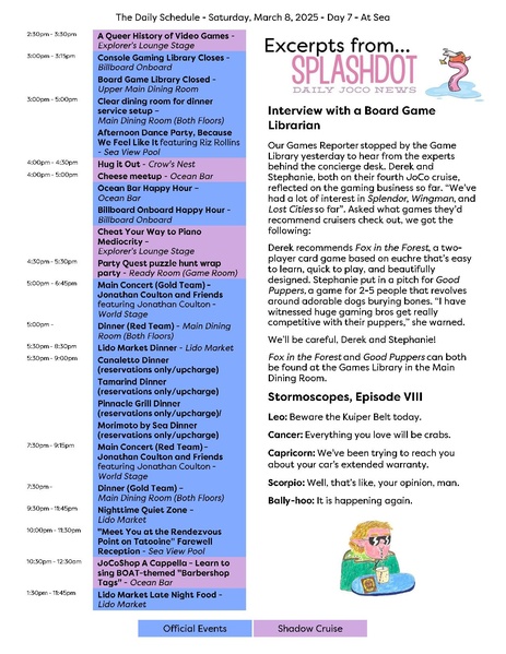File:JoCo Cruise 2025 - Day 7 - Daily Schedule Flyer.pdf