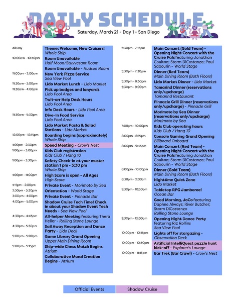 File:JoCo Cruise 2026 - Day 1 - Daily Schedule Flyer.pdf