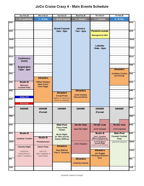 File:JoCo Cruise Crazy 4 - Main Events Schedule (2014-02-20).pdf