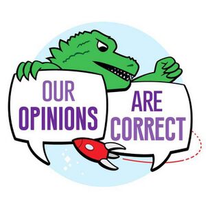 "Photo of Our Opinions Are Correct"