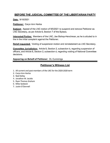 File:APPEAL witness list.pdf