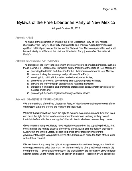 File:Bylaws of the Free Libertarian Party of New Mexico, as adopted October 29, 2022 - Google Docs.pdf