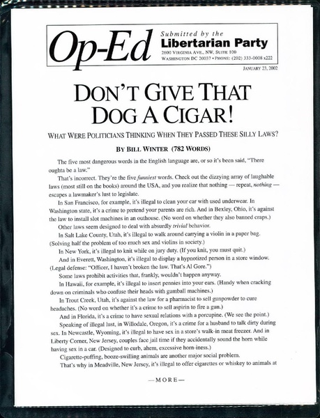 File:DON'T GIVE THAT DOG A CIGAR 01232002.pdf