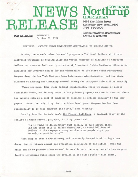 File:LPNY CAMPAIGNS Northrup for Governor 1982-10-28 News Release.pdf