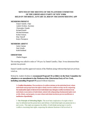 LPNY COMMITTEES Platform 2024-01-25 Minutes APPROVED 2024-02-15.pdf