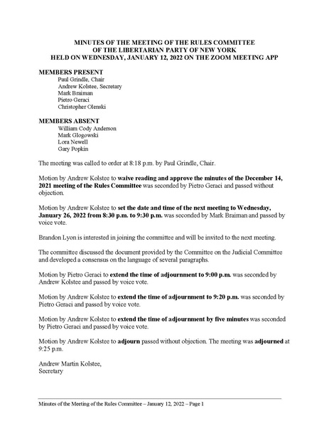 File:LPNY COMMITTEES Rules 2022-01-12 Minutes APPROVED 2023-11-28.pdf