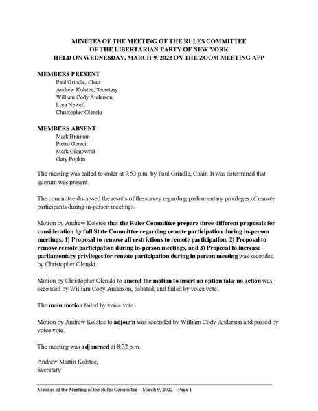 File:LPNY COMMITTEES Rules 2022-03-09 Minutes APPROVED 2023-11-28.pdf