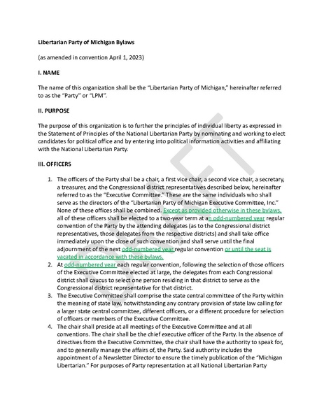 File:MI-Not Recognized 2023 Bylaws with edits DRAFT.docx.pdf