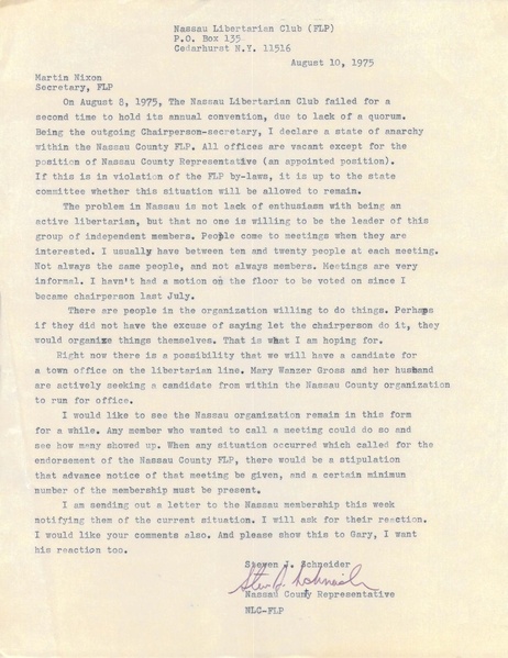 File:NY LETTERS 1975-08-10 Steve Schneider to Martin Nixon.pdf