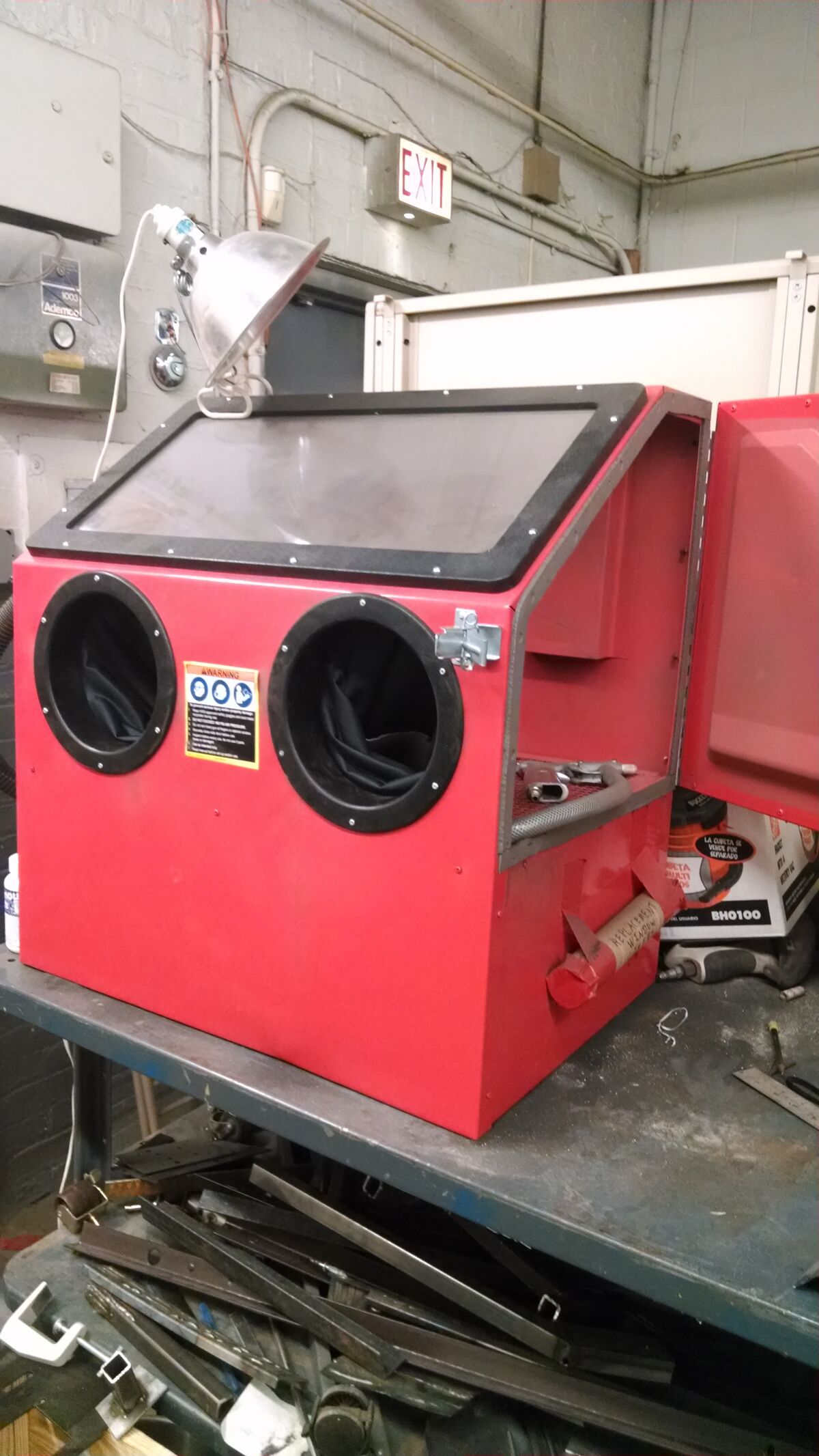 Harbor Freight Abrasive Blast Pumping Station One