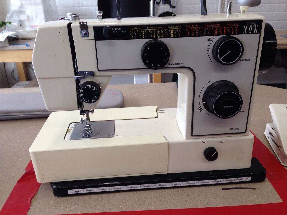 J.C.Penney Free Arm Sewing Machine Pumping Station One