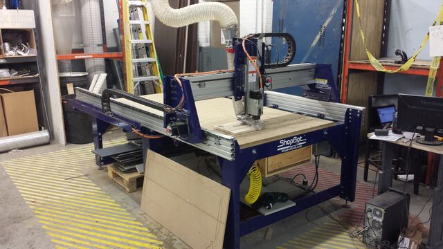 Shopbot PRS CNC router - Pumping Station One