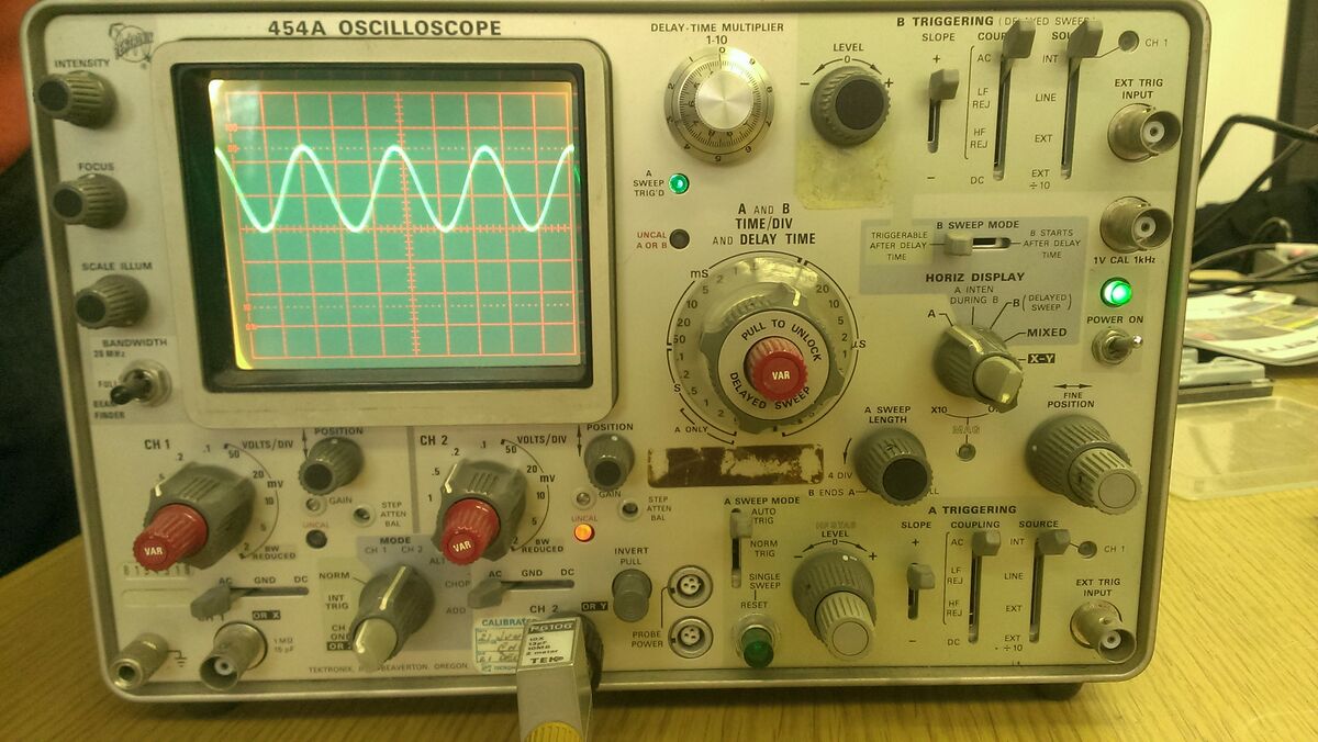 tektronix.TYPE 454 オシロスコープ シリアル300249 【公式通販】