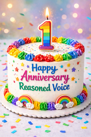 1 Year anniversary cake