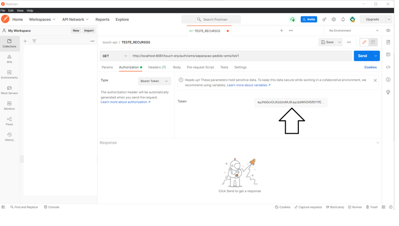 Ficheiro:Autenticacao postman 2.png