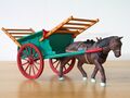 Britains Tumbrel cart early horse 3.JPG